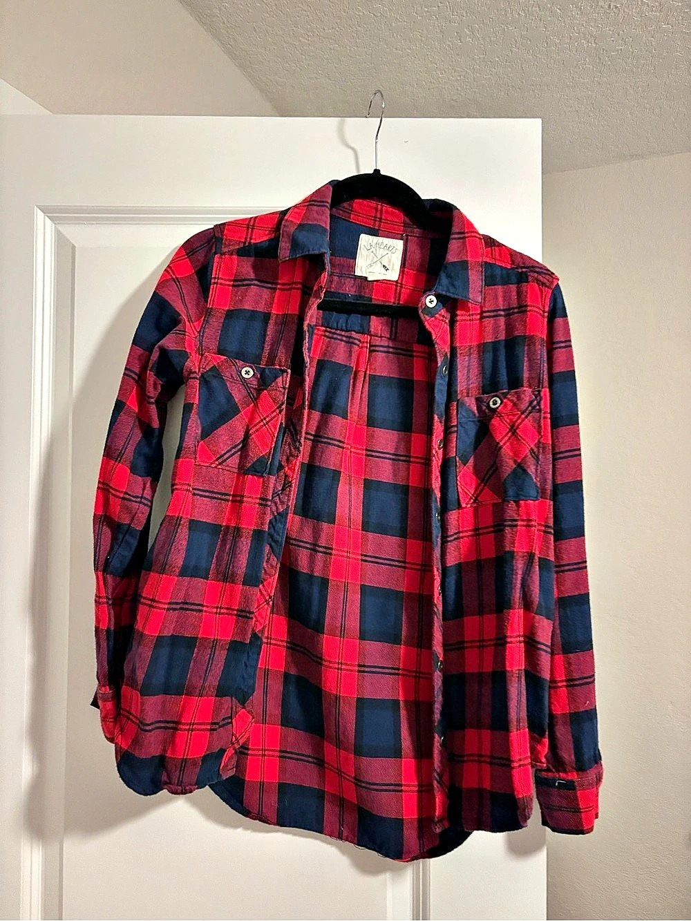 Rails Plaid Button Down in Red & Blue Size XS